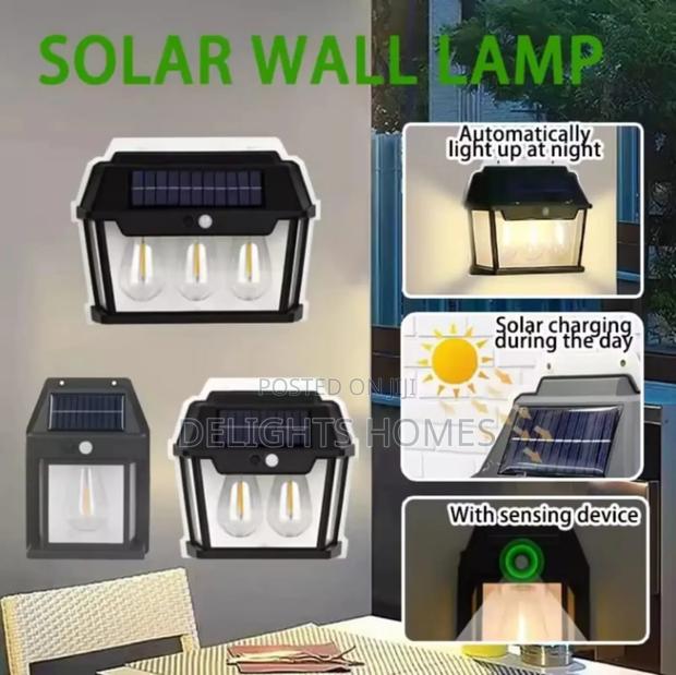 Solar Rechargeable Motion Sensor_dav - main view