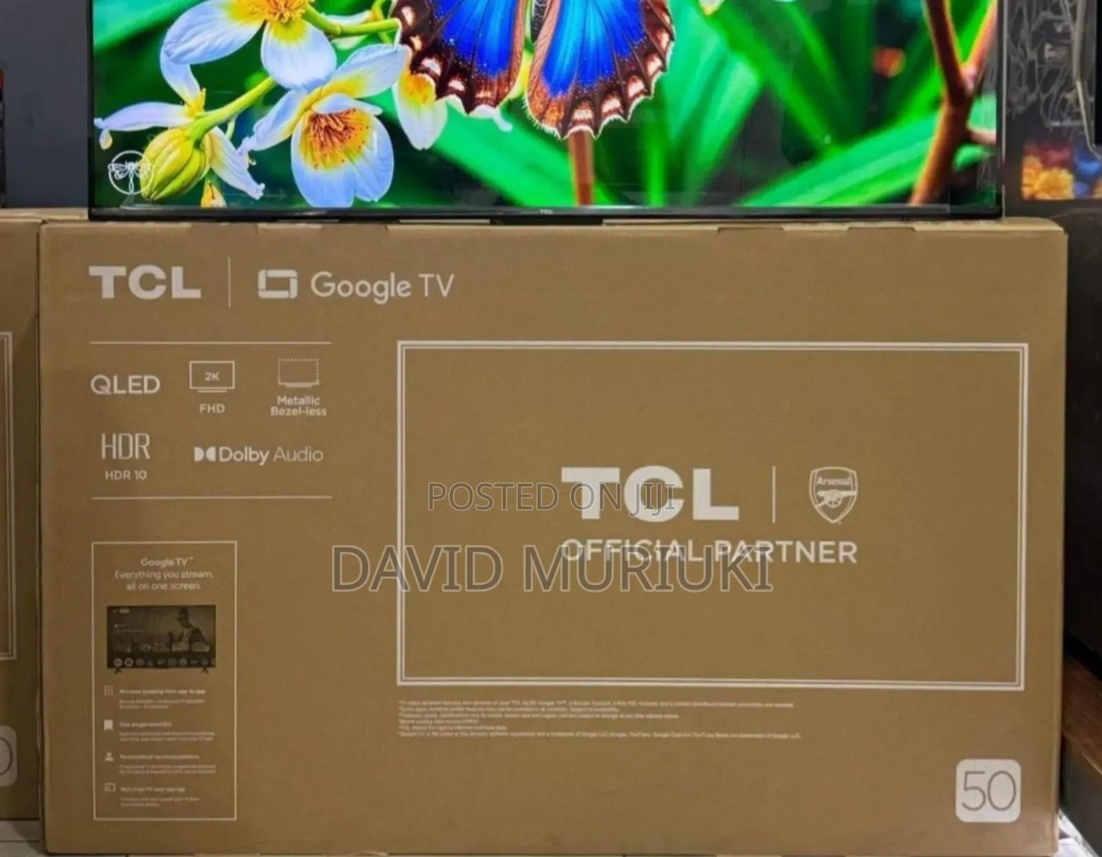 The New TCL 50 Qled Smart Tv