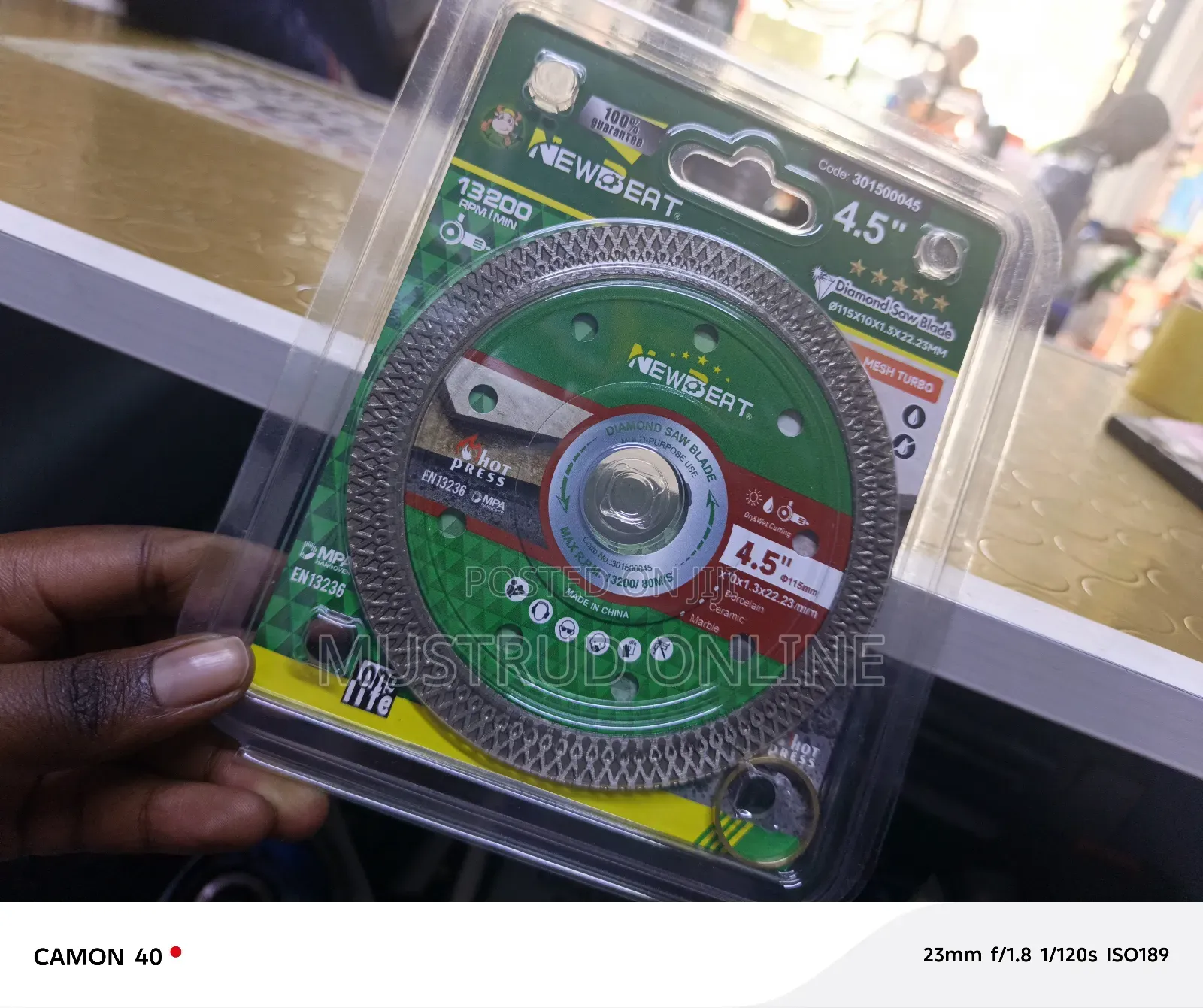 Diamond Saw Blade 4.5"