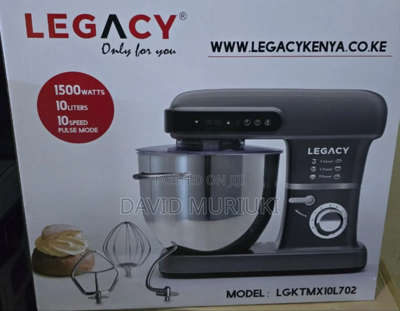 10 Litres Legacy Stand Mixer