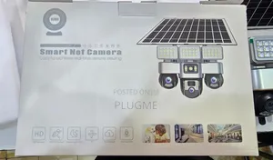 4g(Sim Card)Solar 3 Lens Rotating Camera + Lights