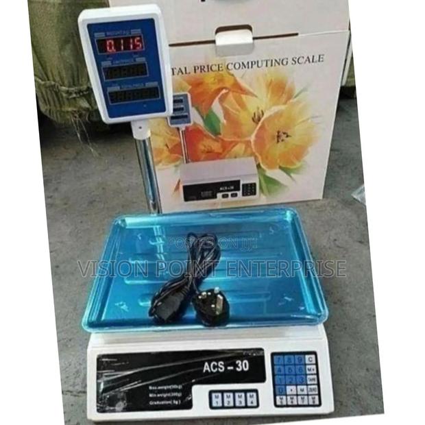 Digital Heavy Duty Computing Scale With Arm - main view