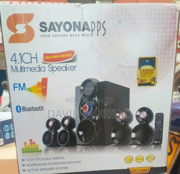 16000 Watts 4.1ch Sayona SHT-1148bt / SHT-1149bt Multimedia Speakers - main view