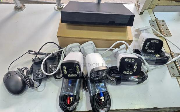 4 Channel Full CCTV Camera Kit + Free 500 G.B Hard Disk - main view