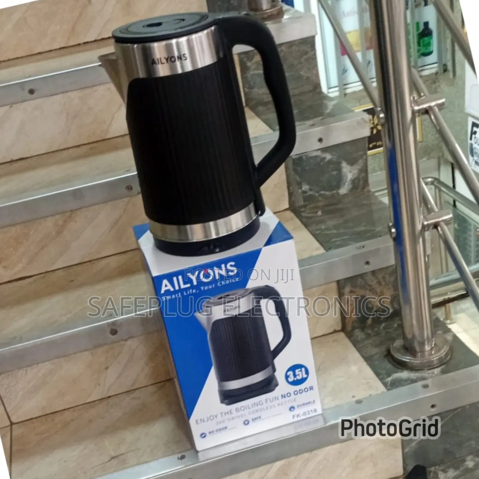 1.7l Cordless Kettle – Energy-Saving,