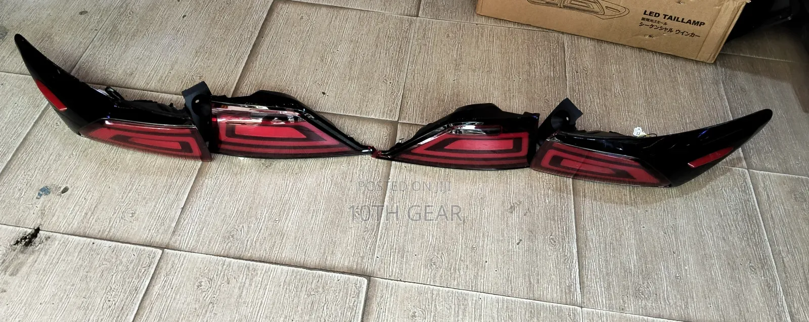 Harrier Taillight 2017-2018 Aftermarket Red