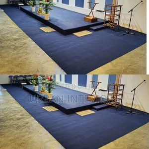 Navy Blue Delta Carpet 4mm Thickness