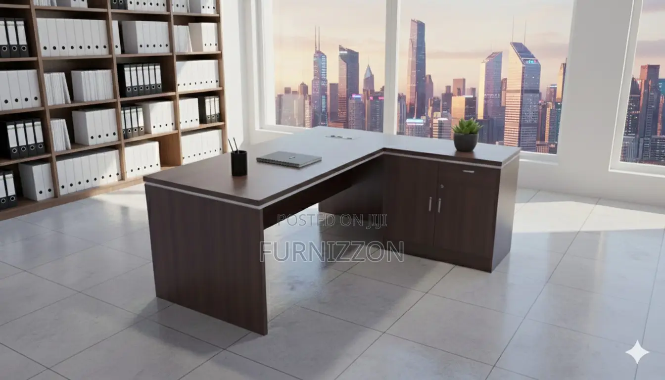 Professional 1.6m L-Shaped Office Desk