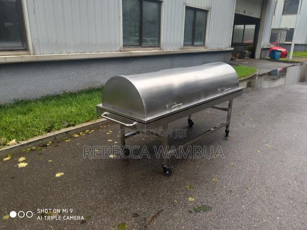 Mortuary Trolley With Lid