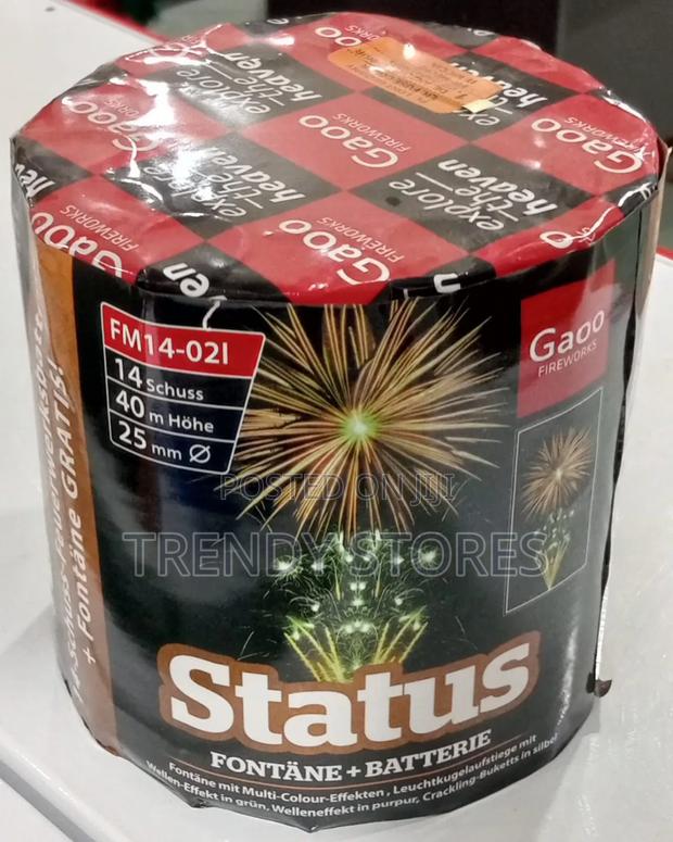 Status Battery Fireworks - main view