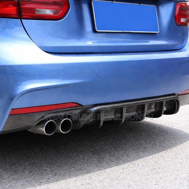 High Quality Car Diffuser Chassis Fin Shark Fin Type Rear Bumper Diffu - thumbnail 4