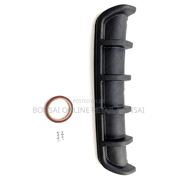High Quality Car Diffuser Chassis Fin Shark Fin Type Rear Bumper Diffu - thumbnail 2
