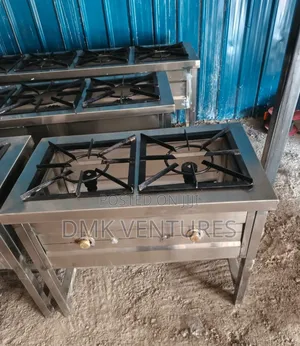 Surprising Quality Stainless Two Burner Gas Cooker