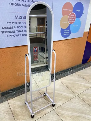 Wheeled Dressing Mirror – 36cm