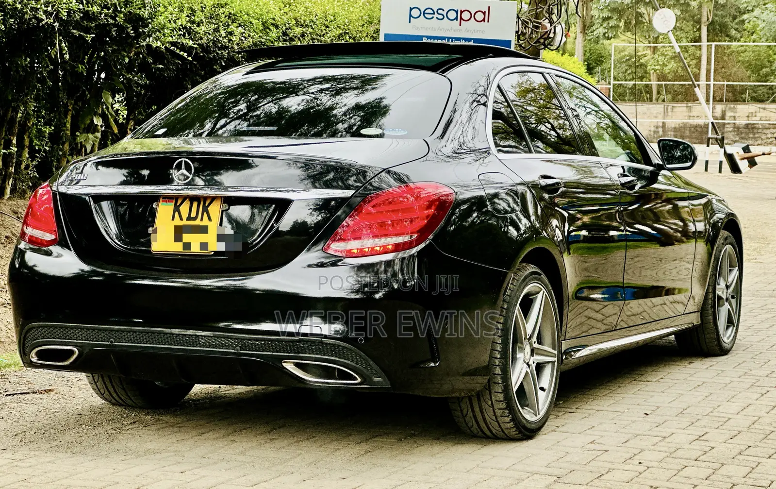 Mercedes-Benz C200 2015 Black