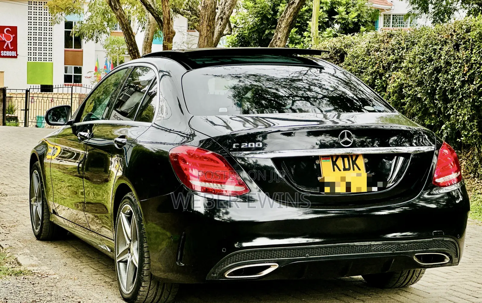 Mercedes-Benz C200 2015 Black