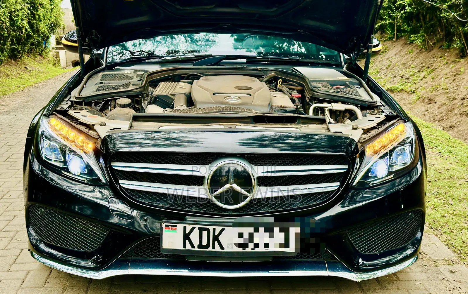 Mercedes-Benz C200 2015 Black