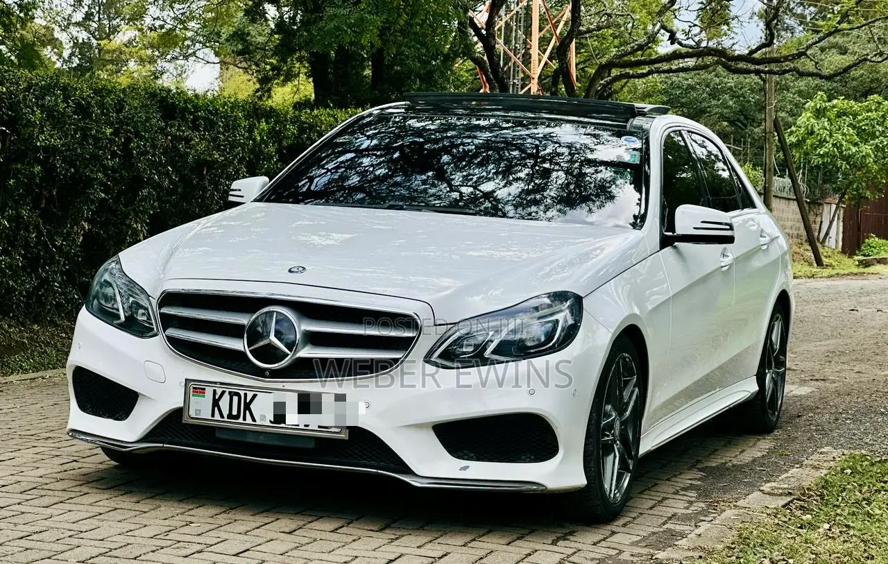 Mercedes-Benz E250 2015 White