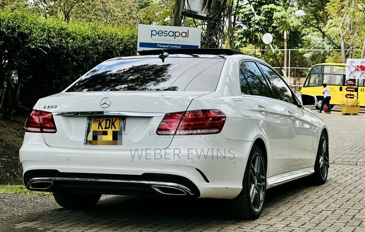 Mercedes-Benz E250 2015 White