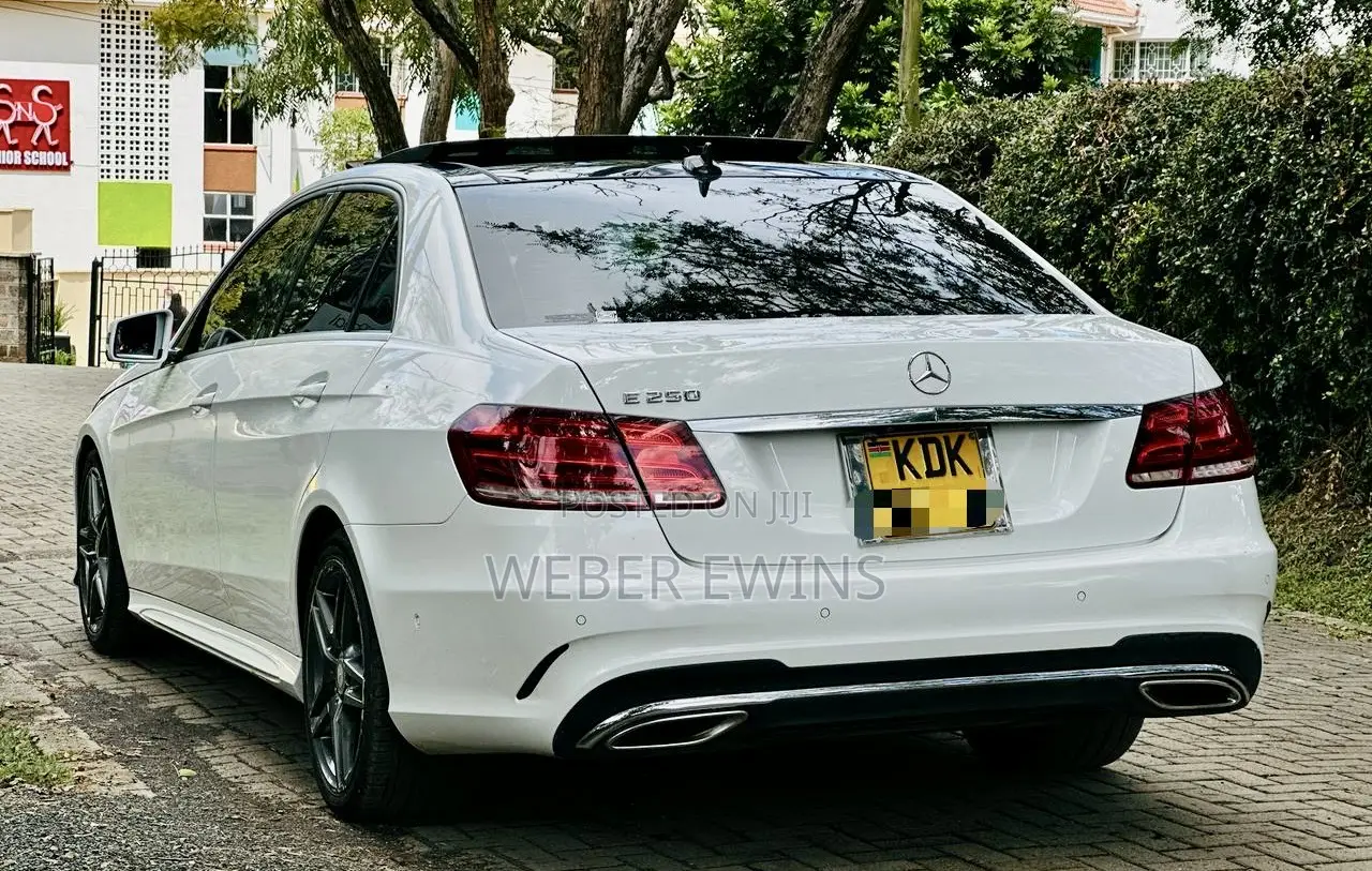 Mercedes-Benz E250 2015 White
