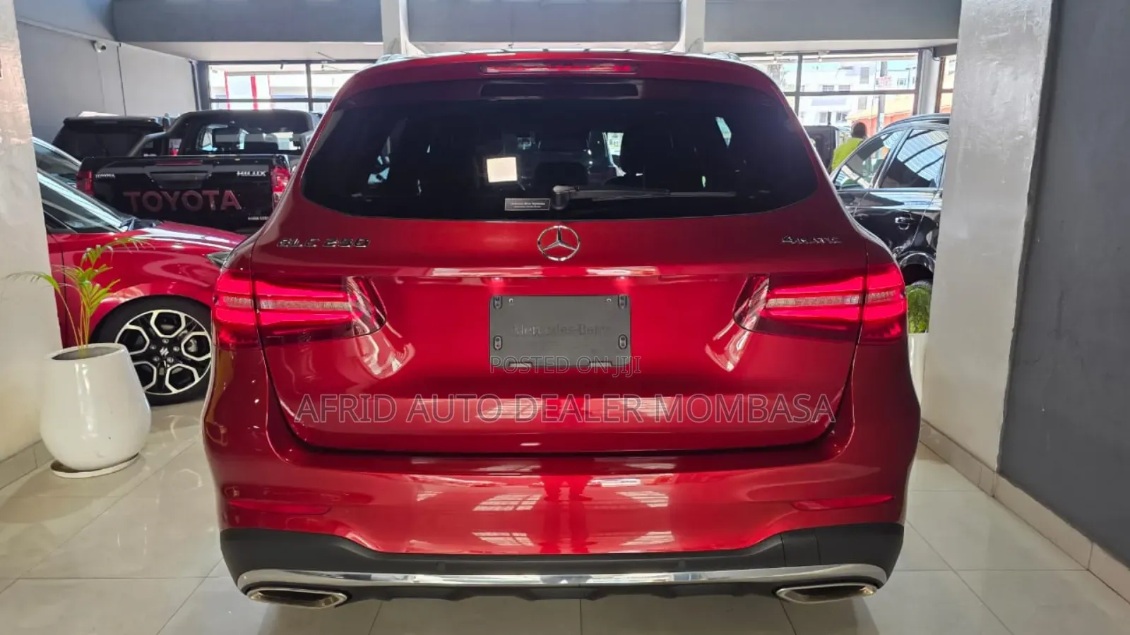 Mercedes-Benz GLC-Class 2019 Red