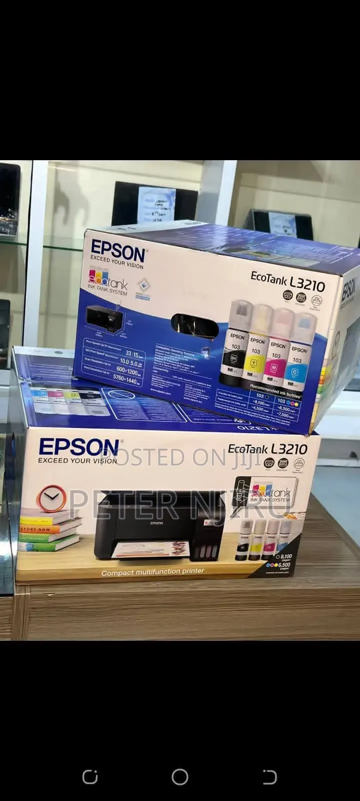 L3210 Printer 🖨 Epson Available
