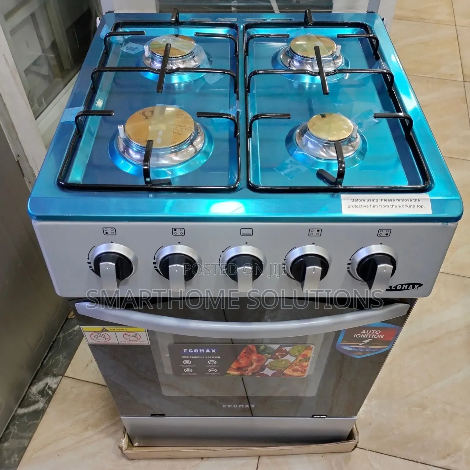 50*55 Ecomax Four Gas With Electric Oven