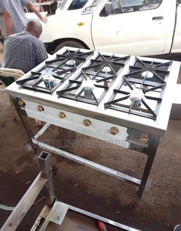 6-Burner Customized Cooker High Pressure