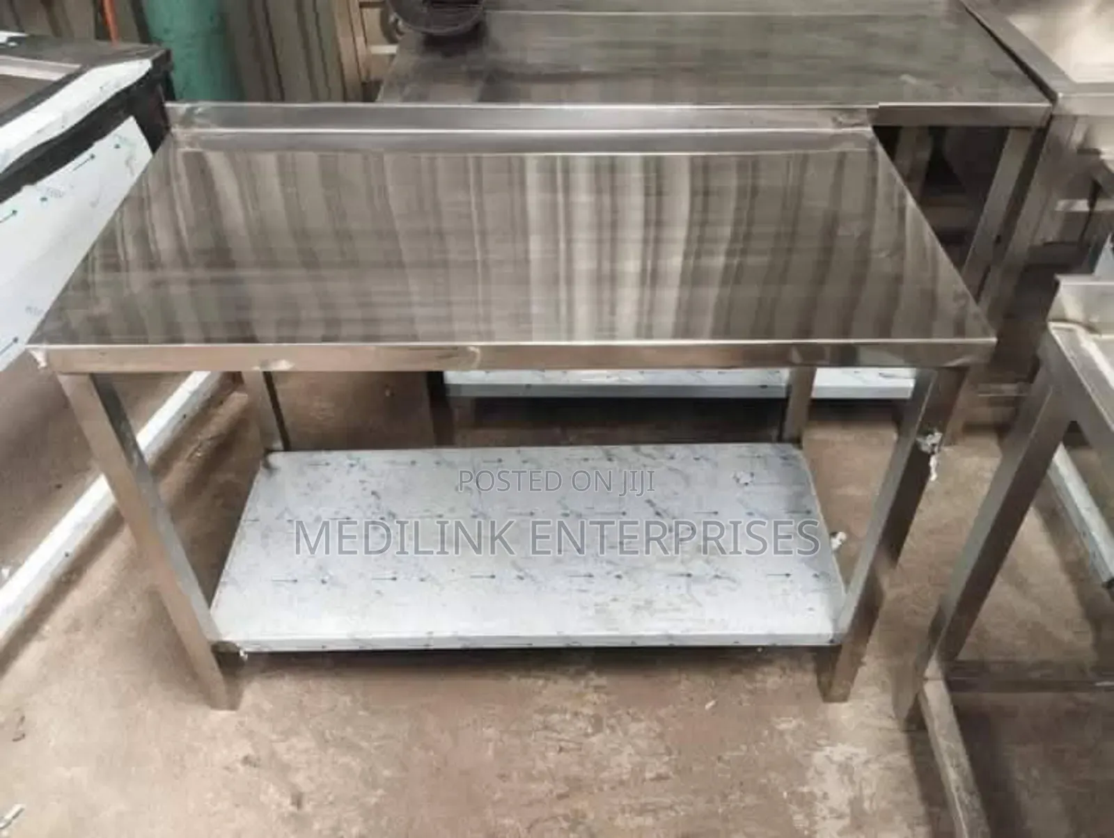 Working Tables 4*2 Stainless Steel