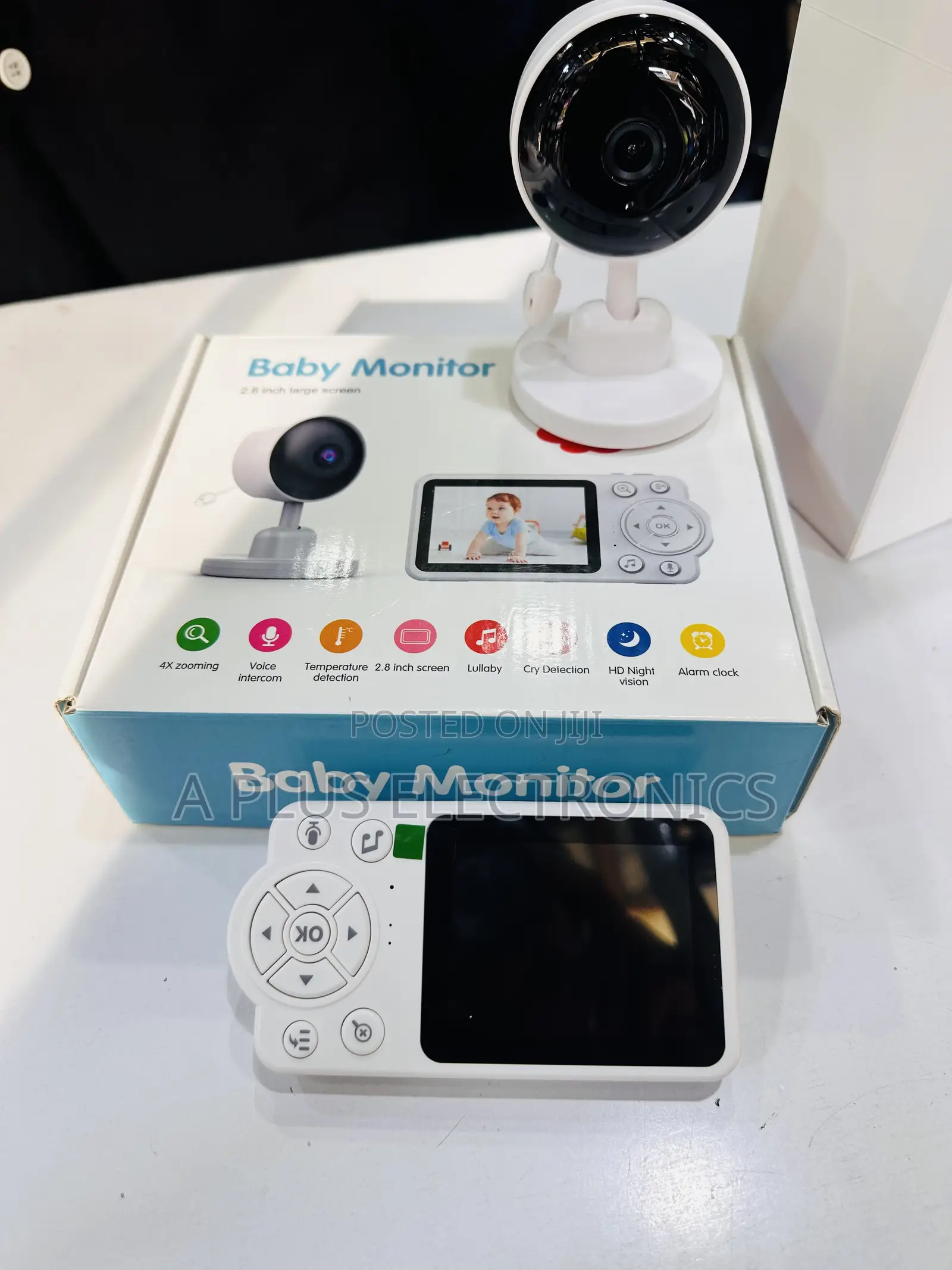 Smart Baby Monitor Camera With Motion Detection