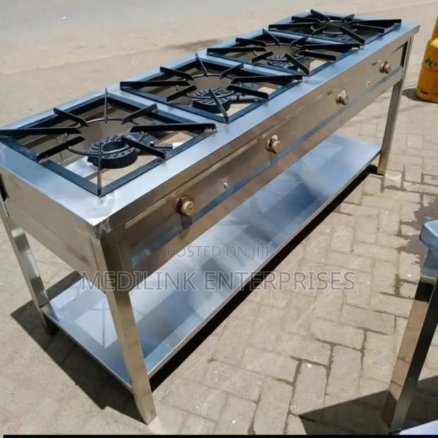 Stainless 4-Burner High Pressure Cc Cooker