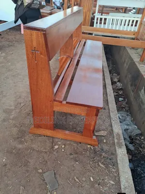 Wooden Mahogany Church Benches