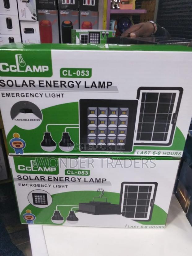 Solar Energy Lamp - main view