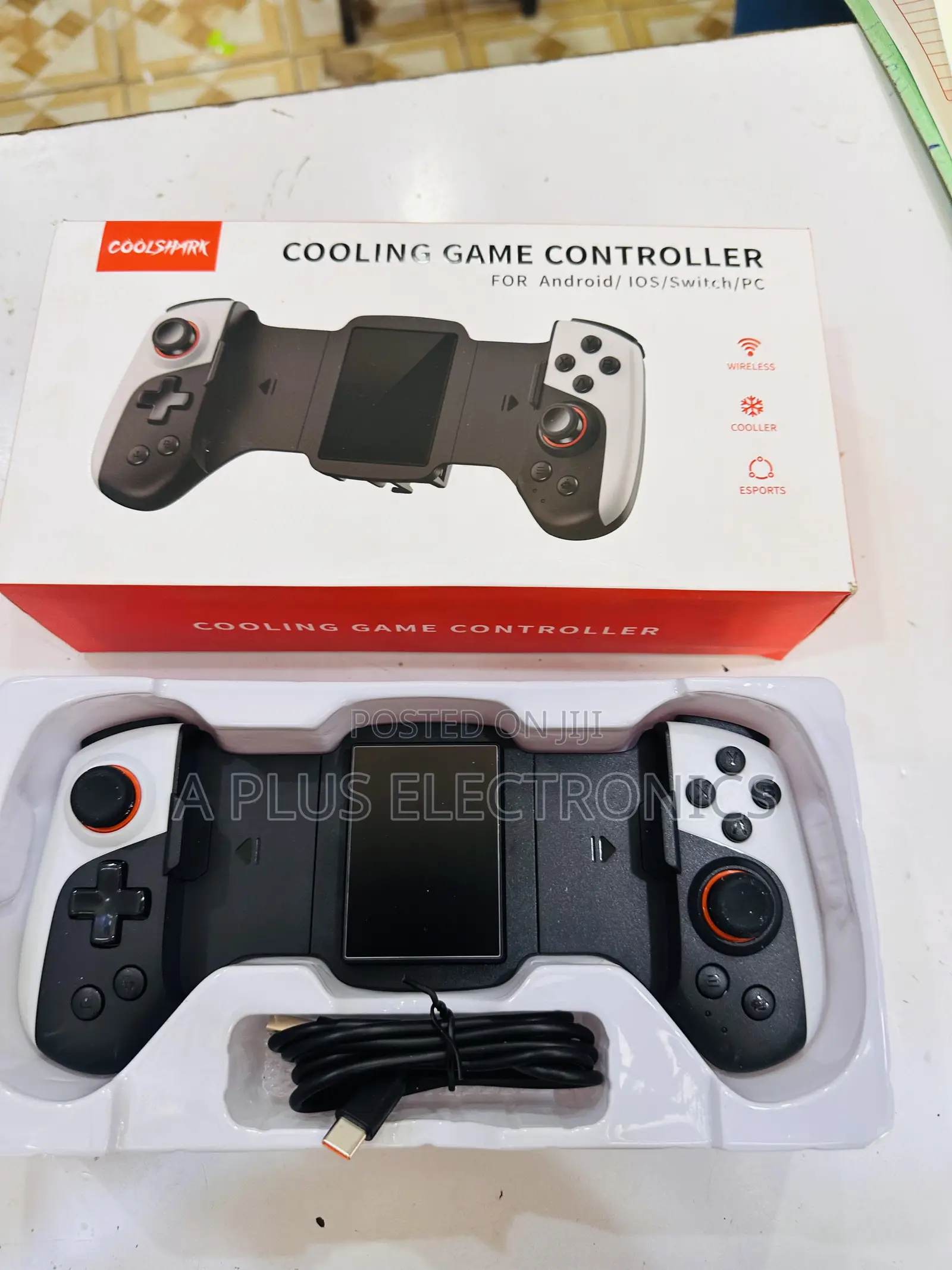 Jk02 Cooling Gamepad – Anti-Heat Gaming Controller