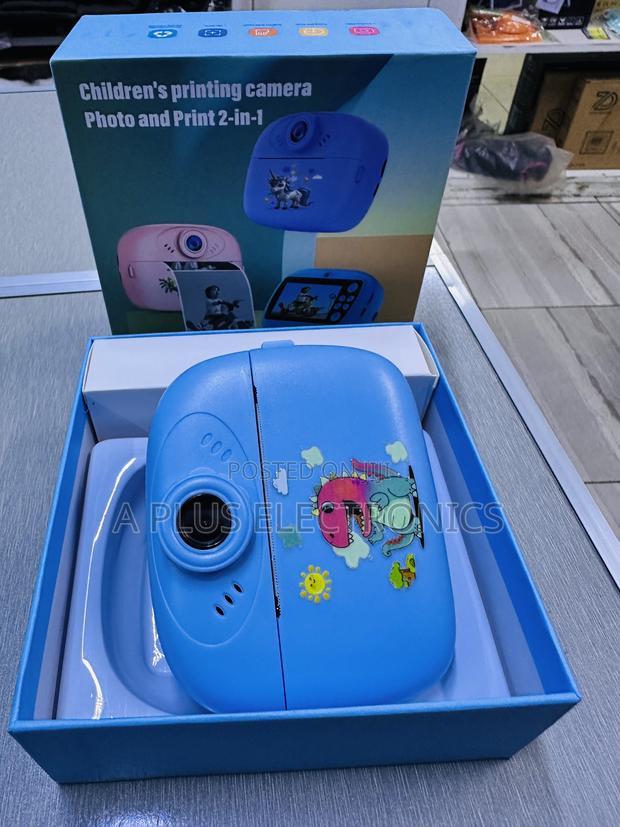 Kids Camera With Photo Printer