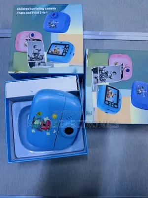 Kids Printing Camera With Instant Photo Printing