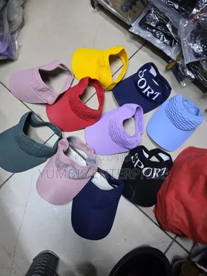 Elastic Free Size Sun/Golf Caps at 500