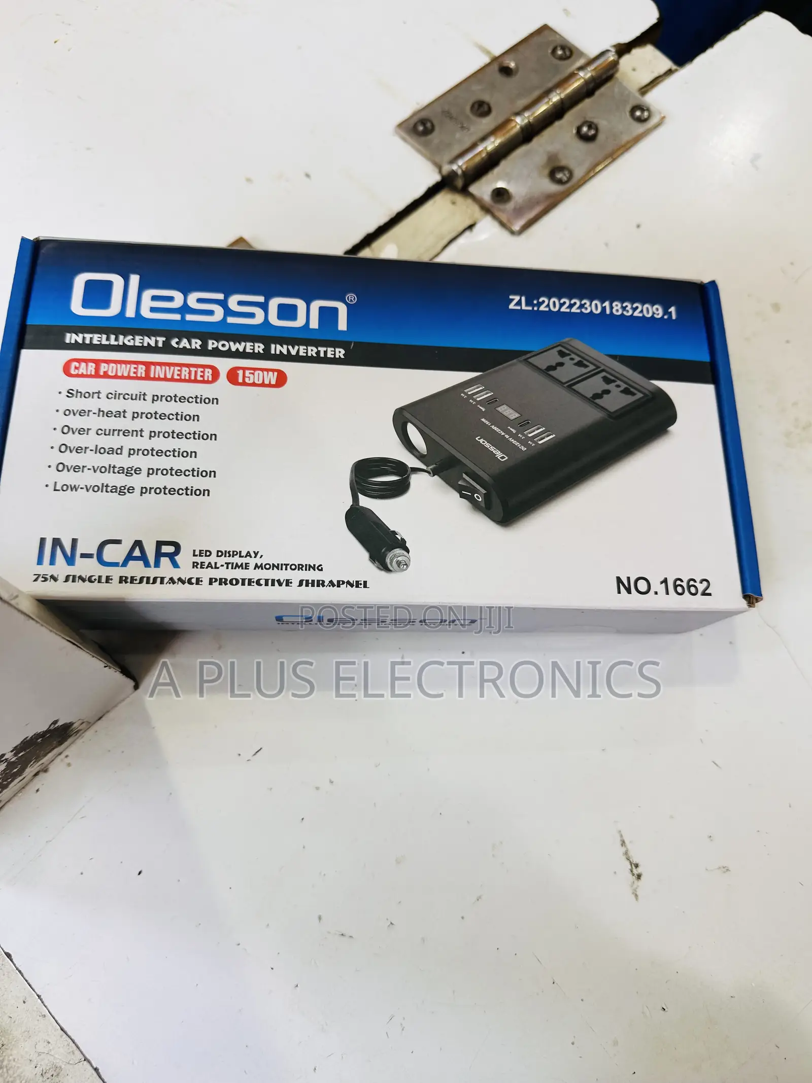 150w Vehicle Power Inverter (12v to 220v)
