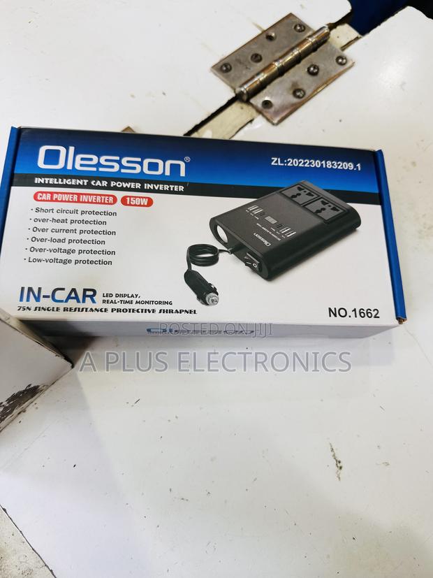 150w Vehicle Power Inverter (12v to 220v)