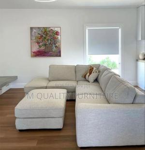 Quality Luxurious 6-Seater Corner Couch With Footrest