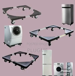 Adjustable 138 Kg Fridge/Washing Machine Base
