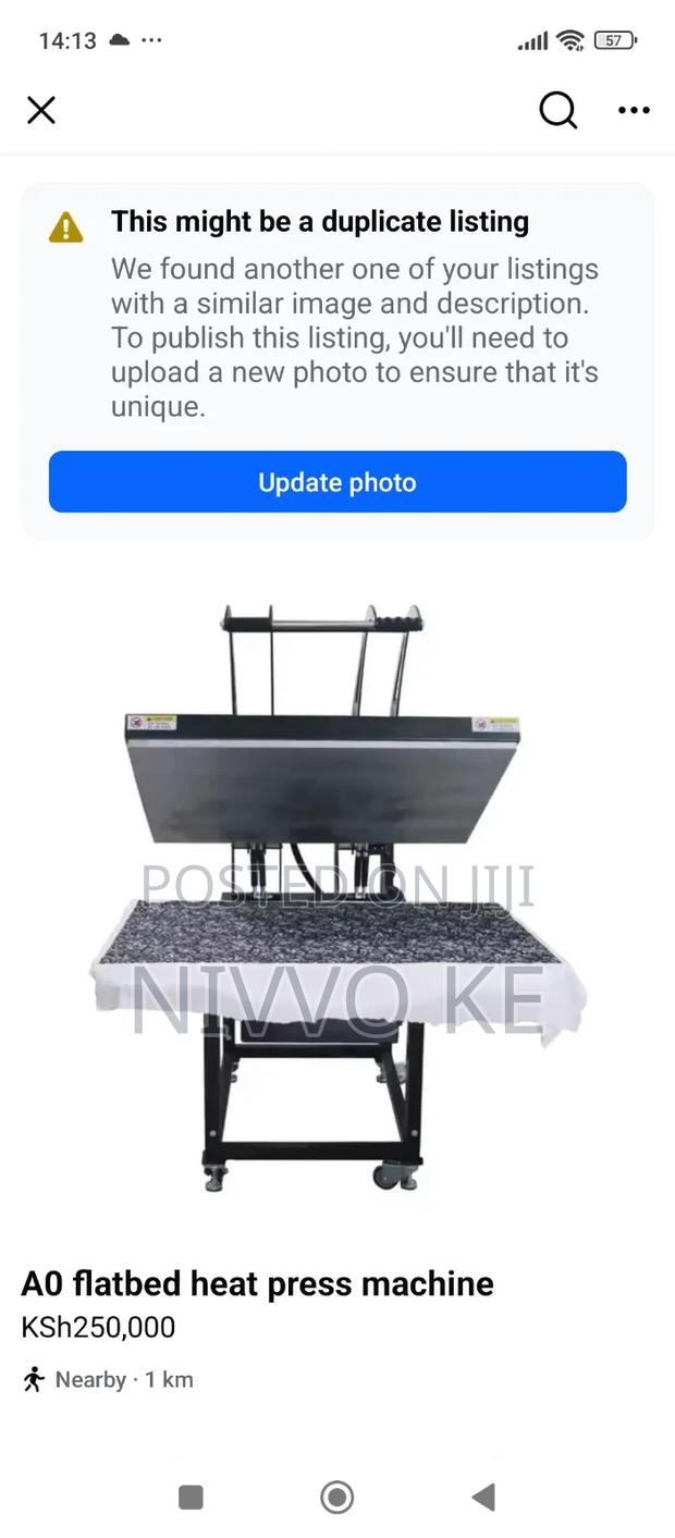 A0 Pro Flatbed Heat Press – 80 × 100 Cm - thumbnail 5