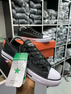 Leather Converse