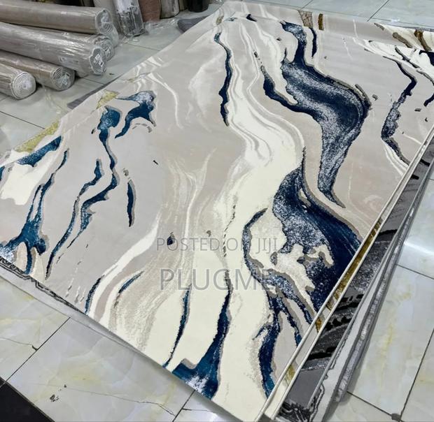 Abstract Marble Pattern Levi Home Carpets Available 5x8/6x9/7x10/8x11 - thumbnail 5