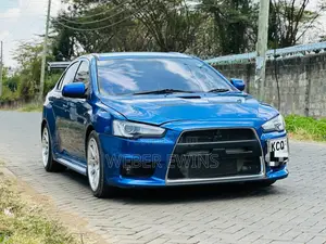 Mitsubishi Lancer Evo 2011 Blue