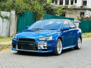 Mitsubishi Lancer Evo 2011 Blue