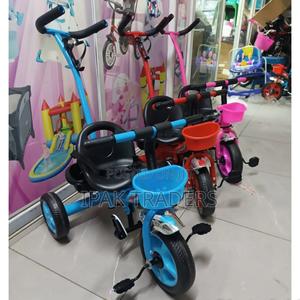 *Restocked* Tricycles With Push Handle - thumbnail 2