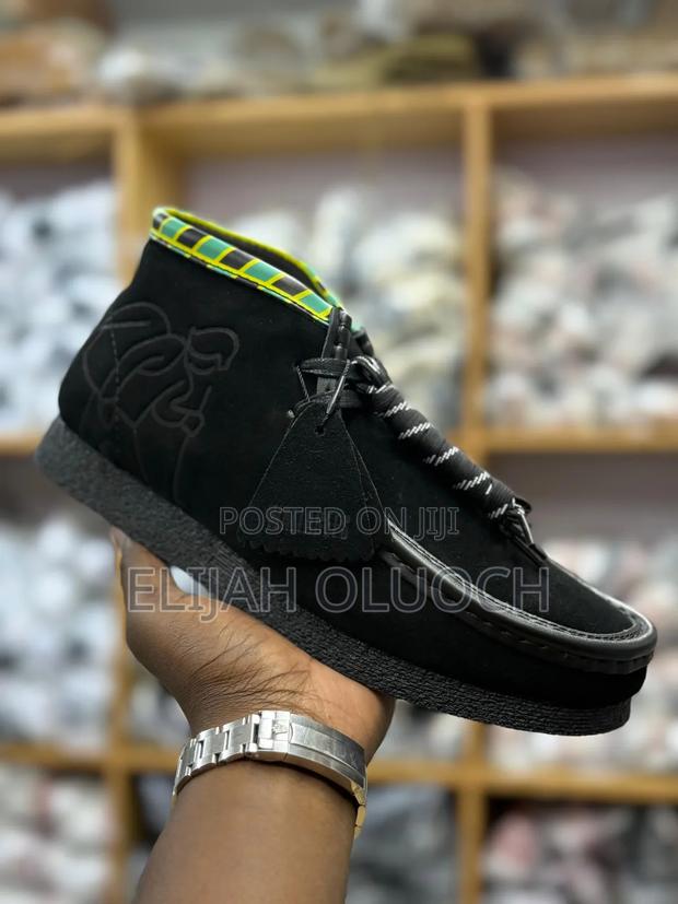 Clarks Wallabees Leather Pure High Shoes - thumbnail 2