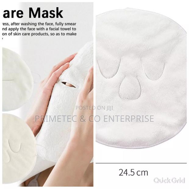 Hot Compress Face Steam Bath Towel Now Available in White
