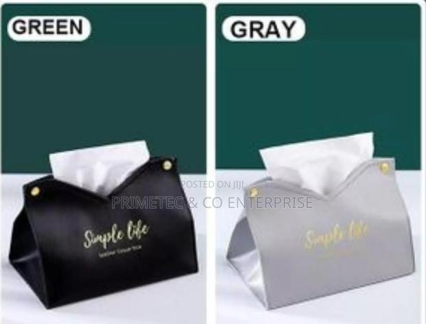 Simple Life Leather Serviette Holder
